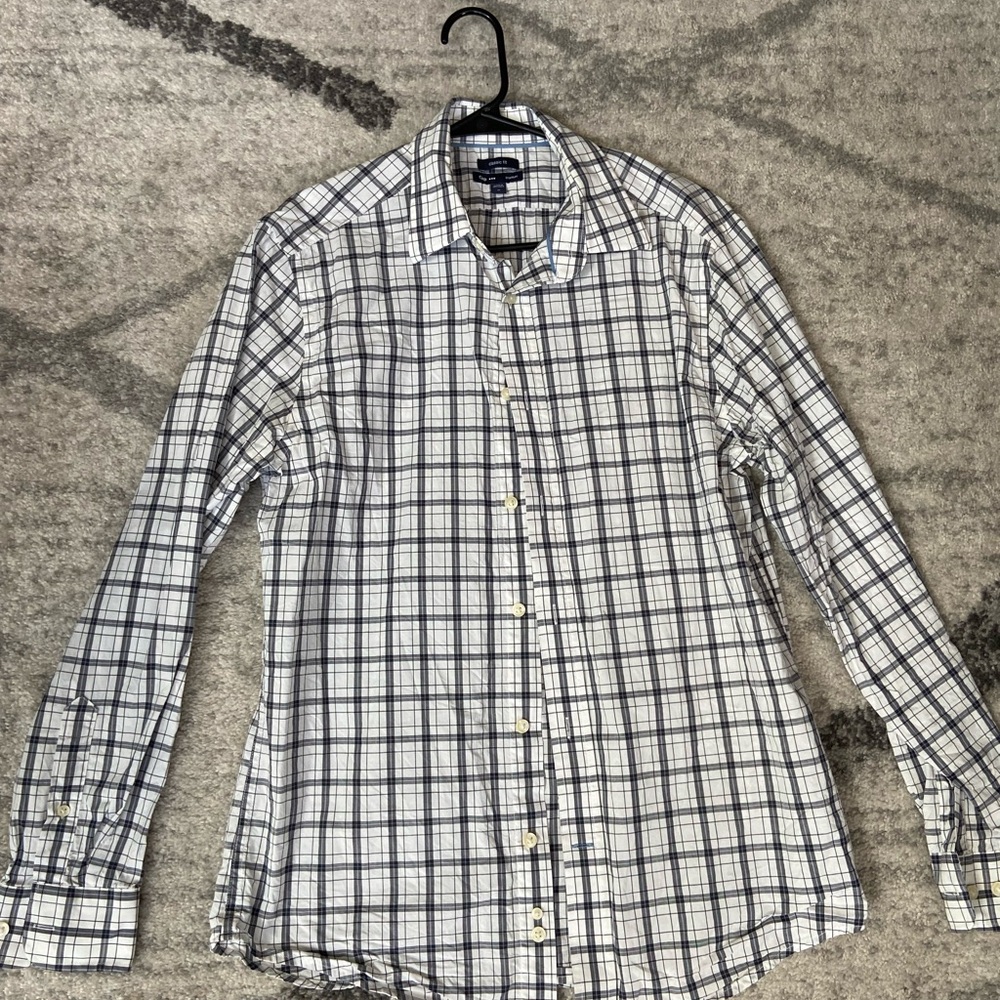 Gap Factory Black & White M Button Down M